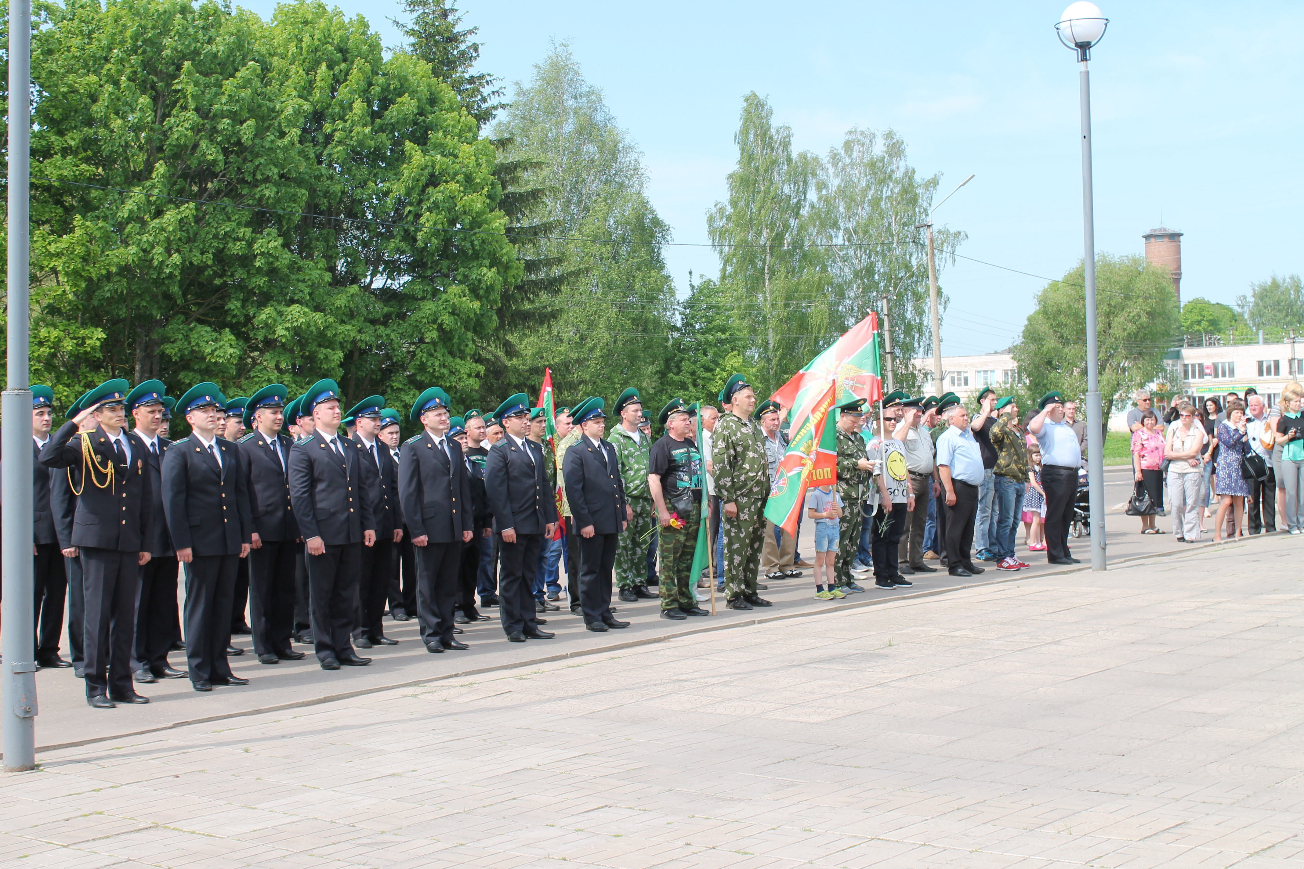 Сегодня в городе Рудне отметили День пограничника